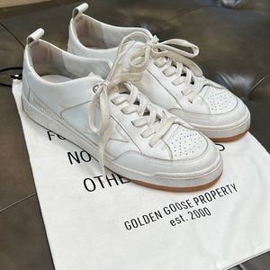 Mens Golden Goose Pure Star with gum sole size 43